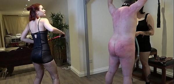  Learning New Skills - Spanking and Whipping with Miss Flora and Miss Alexa